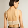 Haut à perles pour femme
