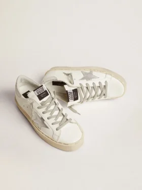 Hi Star pour femme avec étoile et talon argent métallisé