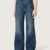 Jean bootcut pour filles « Journey » en denim bleu avec strass dégradés