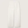Jean boyfriend pour femme Golden en denim « bull » blanc optique