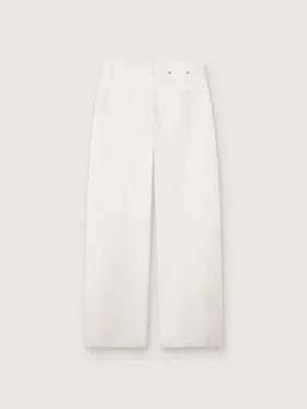 Jean boyfriend pour femme Golden en denim « bull » blanc optique