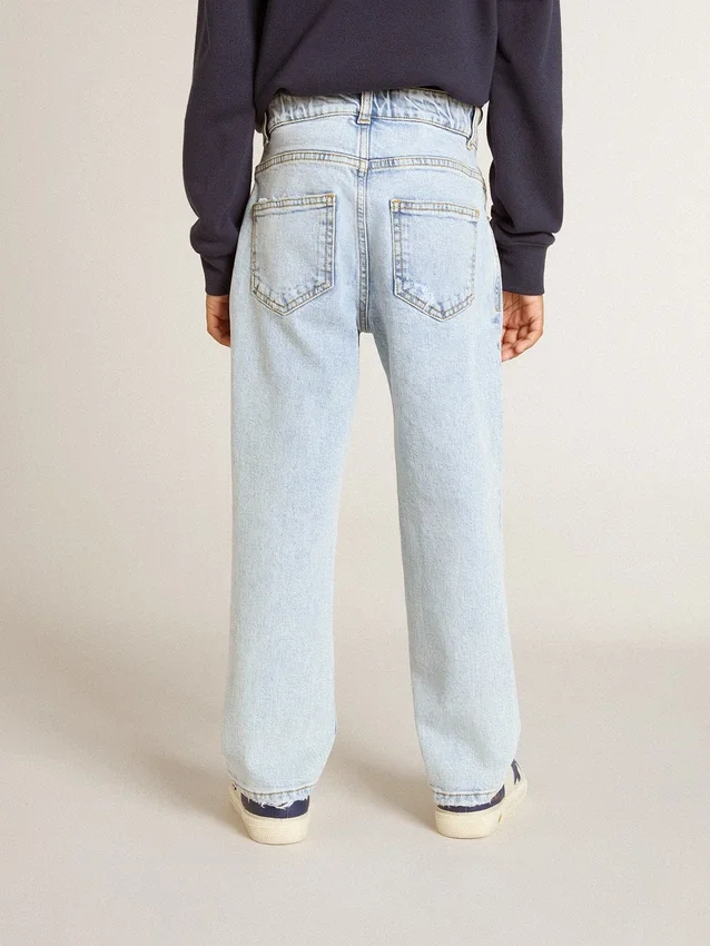Jean en denim clair pour garçons