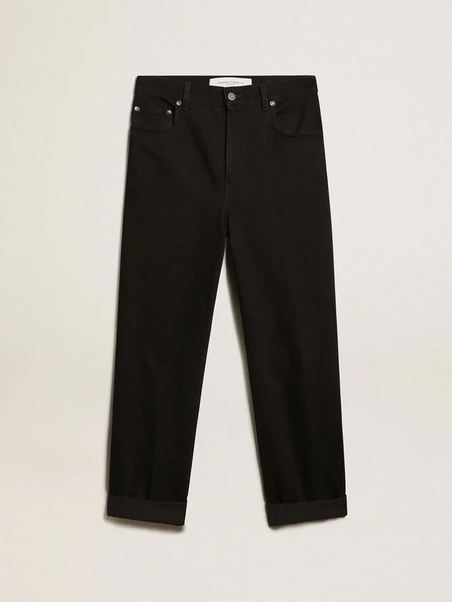 Jean noir pour femme