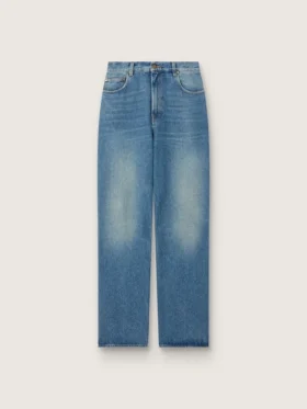 Jean pour femme au délavage moyen