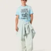 Jean pour homme en denim bleu clair