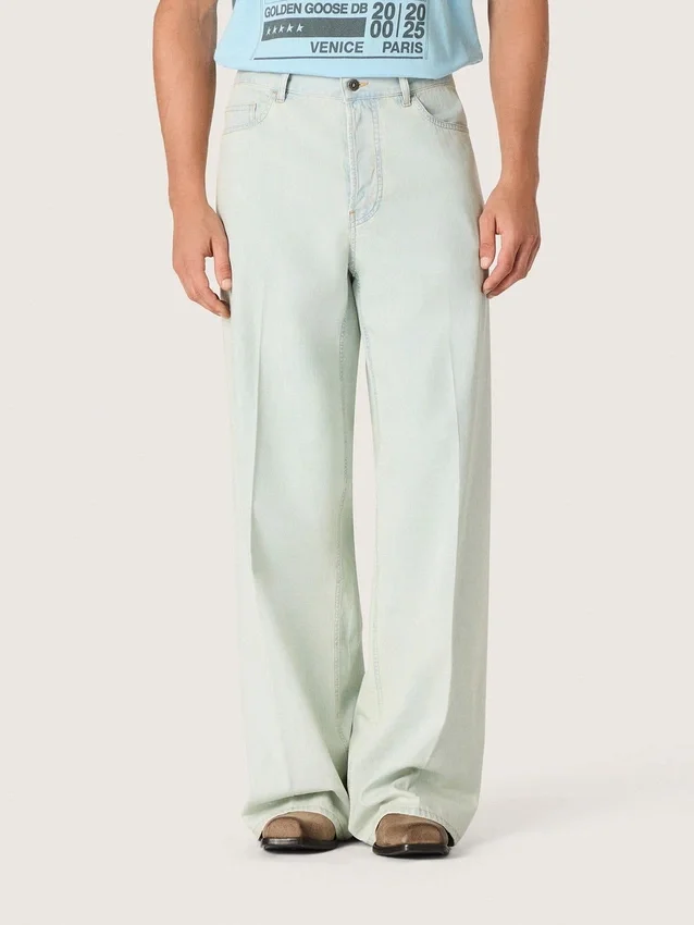 Jean pour homme en denim bleu clair