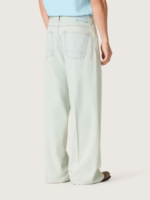 Jean pour homme en denim bleu clair