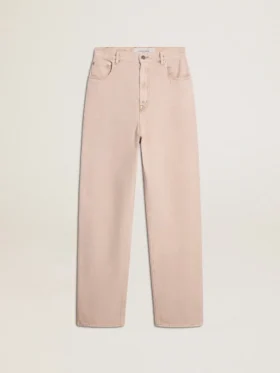 Jean rose pour femme