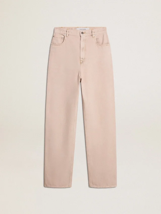 Jean rose pour femme