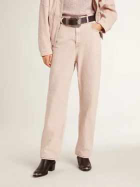 Jean rose pour femme