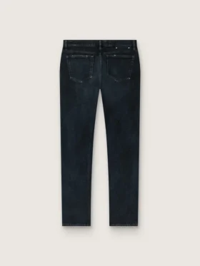 Jean slim pour homme en denim stretch indigo foncé