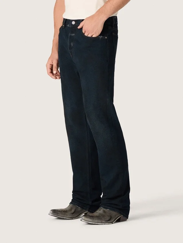 Jean slim pour homme en denim stretch indigo foncé