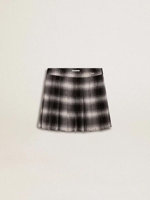 Jupe plissée en coton pour filles