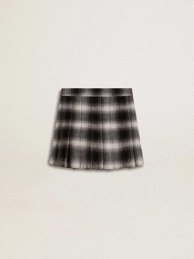 Jupe plissée en coton pour filles
