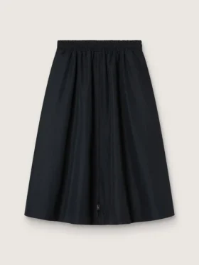 Jupe évasée en nylon technique noir