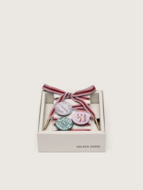 Lacets multicolores « Peaux » avec épingles