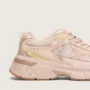 Lightstar pour femme avec tige en cuir rose et mesh et étoile rose
