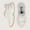 Lightstar pour homme en cuir blanc et mesh avec étoile « worn-white »