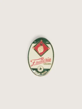 Lot de deux broches « Frutteria Golden »