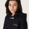Manteau duffle-coat à capuche bleu foncé pour garçons