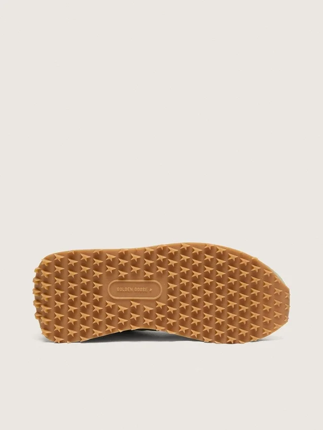 Marathon pour femme en nylon vert sauge avec étoile blanche