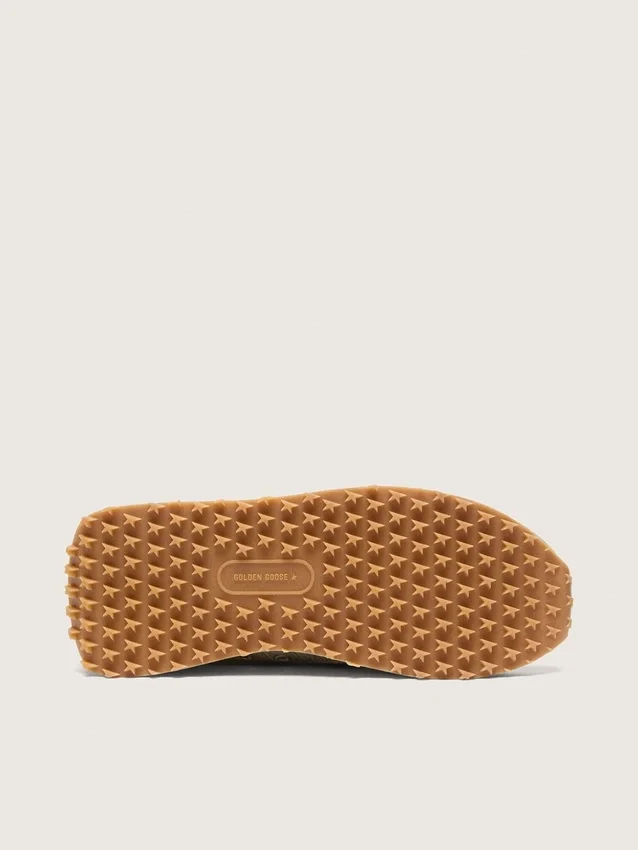 Marathon pour homme en nylon vert sauge avec étoile blanche
