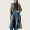 Marathon Speed pour femme en cuir de poney beige et noir à imprimé léopard, avec une étoile en cuir noir