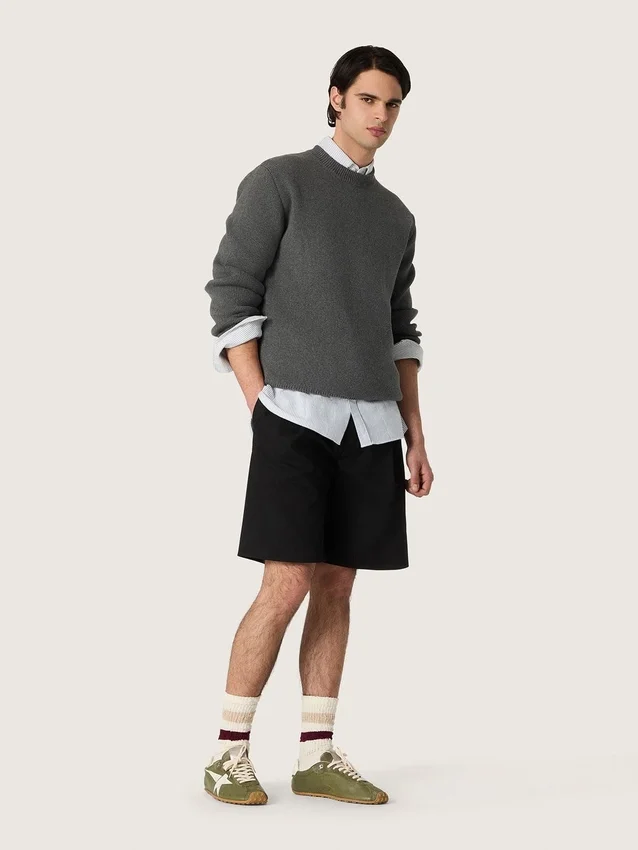 Marathon Speed pour homme en cuir vert olive avec étoile crème