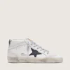 Mid Star pour femme avec languette de talon laminée et lacets pailletés