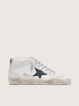 Mid Star pour femme avec languette de talon laminée et lacets pailletés
