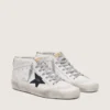 Mid Star pour femme avec languette de talon laminée et lacets pailletés
