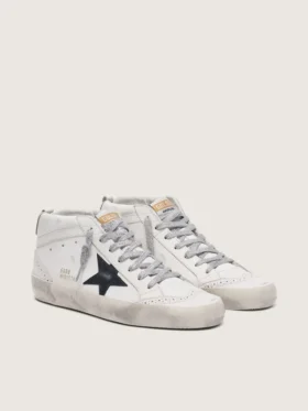 Mid Star pour femme avec languette de talon laminée et lacets pailletés