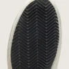 Mid Star pour homme en nubuck avec étoile en cuir noir et bande argentée