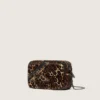 Mini Star Bag en cuir de poney à imprimé animalier avec étoile ton sur ton