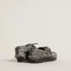 Mocassins Cruise junior en cuir noir vieilli