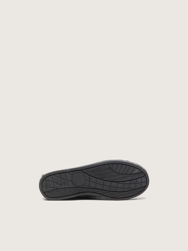 Mocassins Cruise junior en cuir noir vieilli