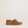 Mocassins Cruise junior en daim marron clair