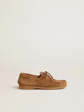 Mocassins Cruise junior en daim marron clair