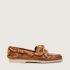 Mocassins Cruise pour femme en cuir couleur tabac