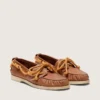 Mocassins Cruise pour femme en cuir couleur tabac