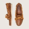 Mocassins Cruise pour femme en cuir couleur tabac