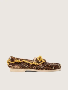 Mocassins Cruise pour femme en peau de poney à imprimé léopard