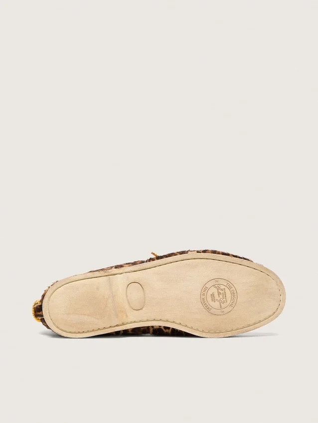 Mocassins Cruise pour femme en peau de poney à imprimé léopard