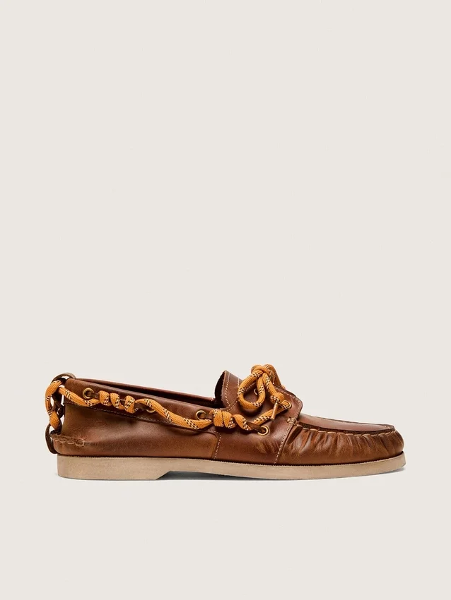 Mocassins Cruise pour homme en cuir couleur tabac