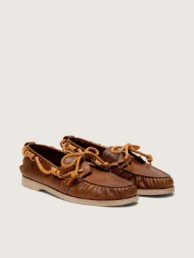 Mocassins Cruise pour homme en cuir couleur tabac