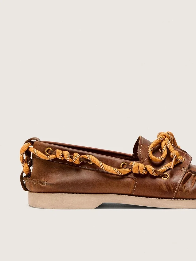 Mocassins Cruise pour homme en cuir couleur tabac