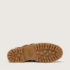 Mocassins Cruise pour homme en daim ciré marron avec lacets de randonnée gris tourterelle