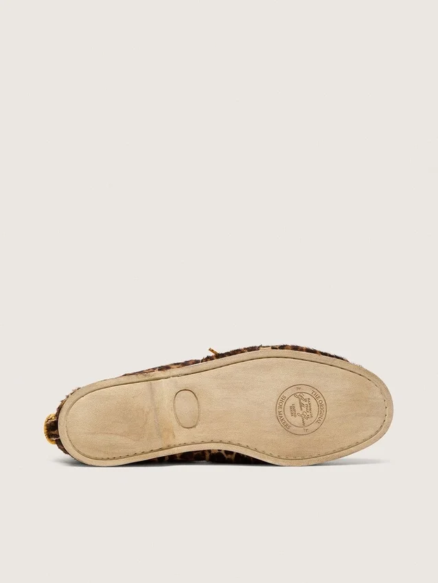 Mocassins Cruise pour homme en peau de poney à imprimé léopard