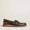 Mocassins Jerry pour femme en cuir noir