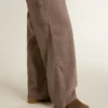 Mocassins Jerry pour femme en daim gris tourterelle